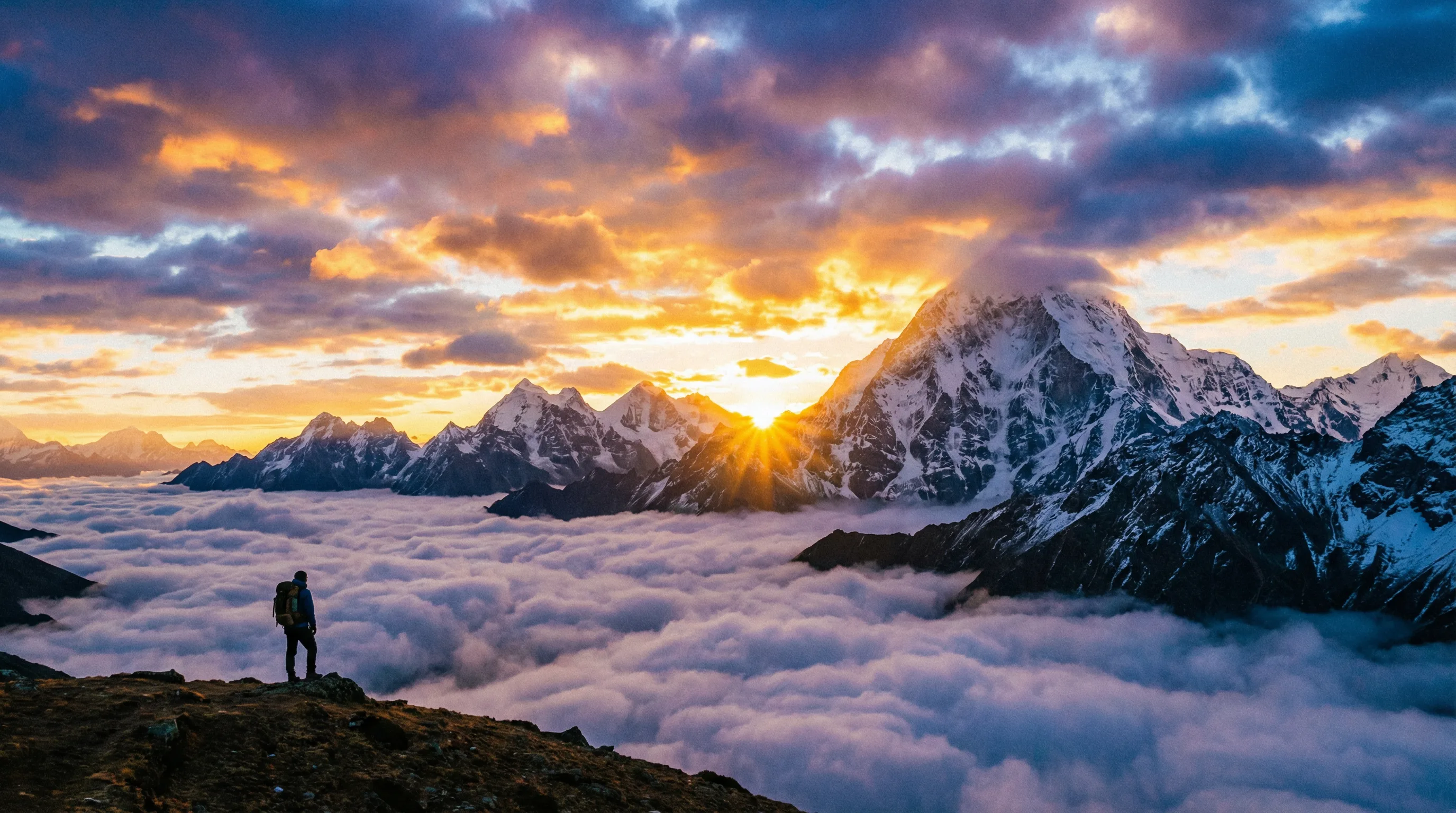 搜同网热门视频 - 高山云海日出